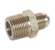 擴口式錐螺紋直通管接頭